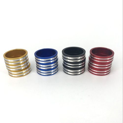 Mountain bike front fork stem washer aluminum alloy color \ spacer ring 28.6*10mm red/black/blue/gold white