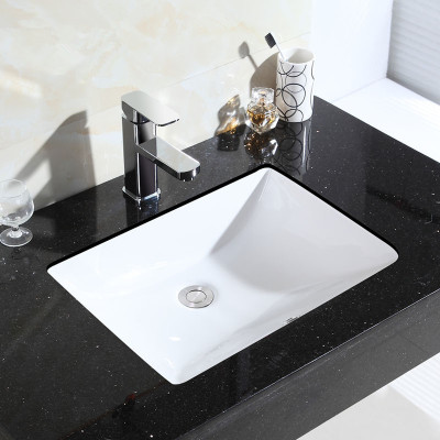 台下盆陶瓷 方形嵌入式洗手盆台下盆 卫生间洗脸盆卫浴洗面盆