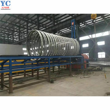 锅炉厂螺旋盘管生产线 钢管螺旋卷圆机打圈机 扁铁螺旋卷法兰机