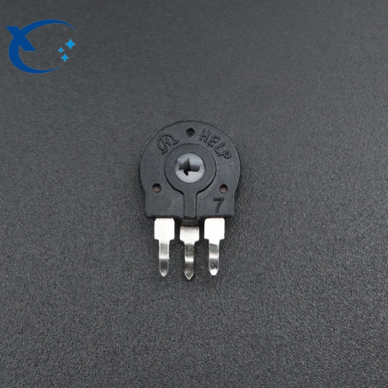 PT10微调 西班牙可调电阻 椭圆立式箭头孔直径10MM侧调可调电位器