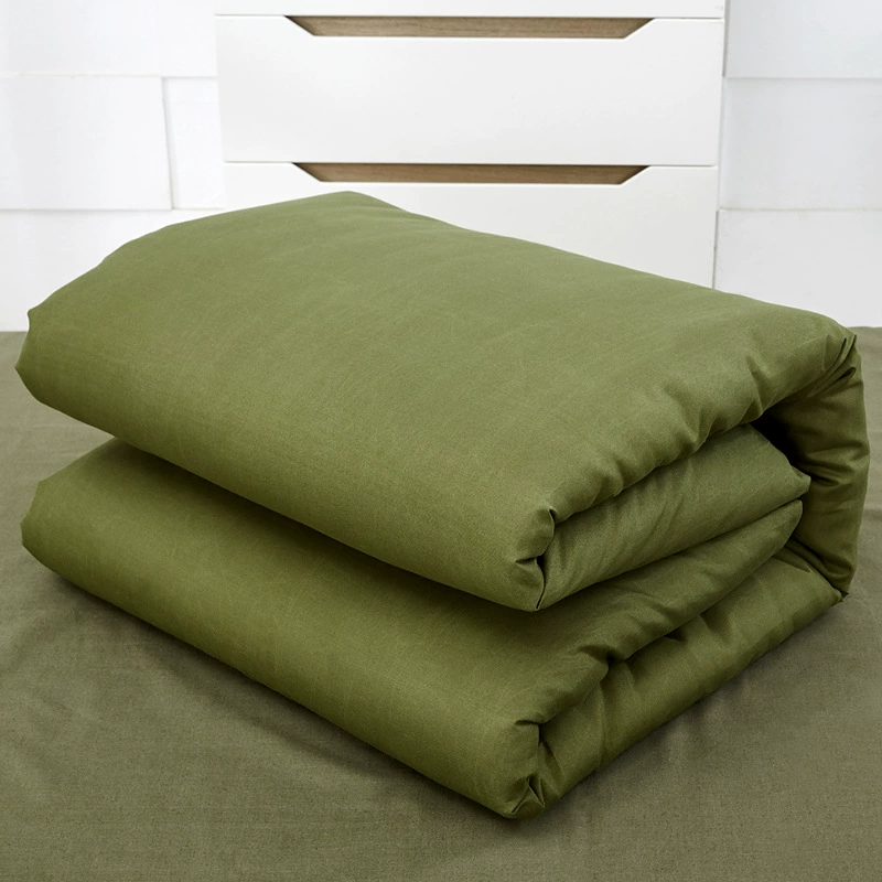 Green cotton duvet, wholesale
