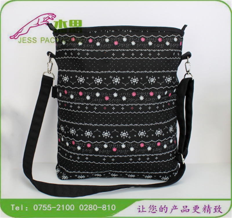 设计新款帆布日韩版休闲单肩拉链包斜跨背包手提包量大从优