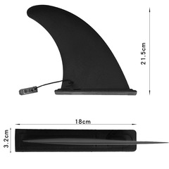 Surfboard Paddleboard Quick Release Fin Boat SUP Sliding Big Fin Removable Splitter Rudder