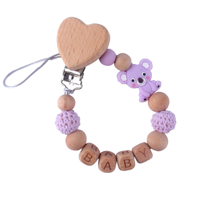 Comercio exterior nueva cadena de chupete de silicona suministros para bebés cadena anti-Caída de mordedor Amazon AliExpress cadena anti-perdida