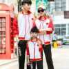 Collar wins 2019 Autumn and winter badminton suit men and women motion clothing Tennis clothes Jersey coat Group purchase
