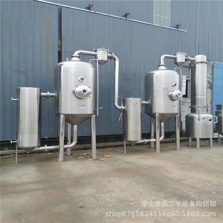 二手降膜蒸发器 二手强制循环蒸发器 二手设备工业MVR废水蒸发器