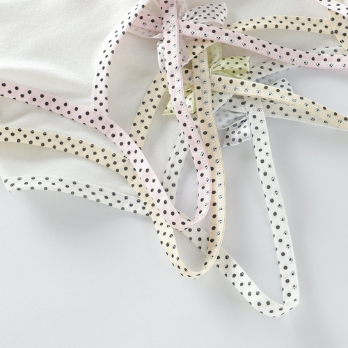 Girls' underwear vest, developmental period primary school students 6-12-15 years old girls pure cotton big children's bra straps tube top