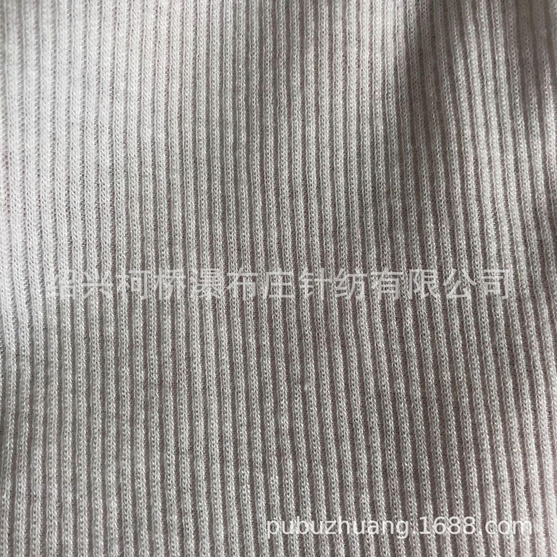 厂家直销针织95%人棉5%氨纶40S 2X2满路大身罗文布