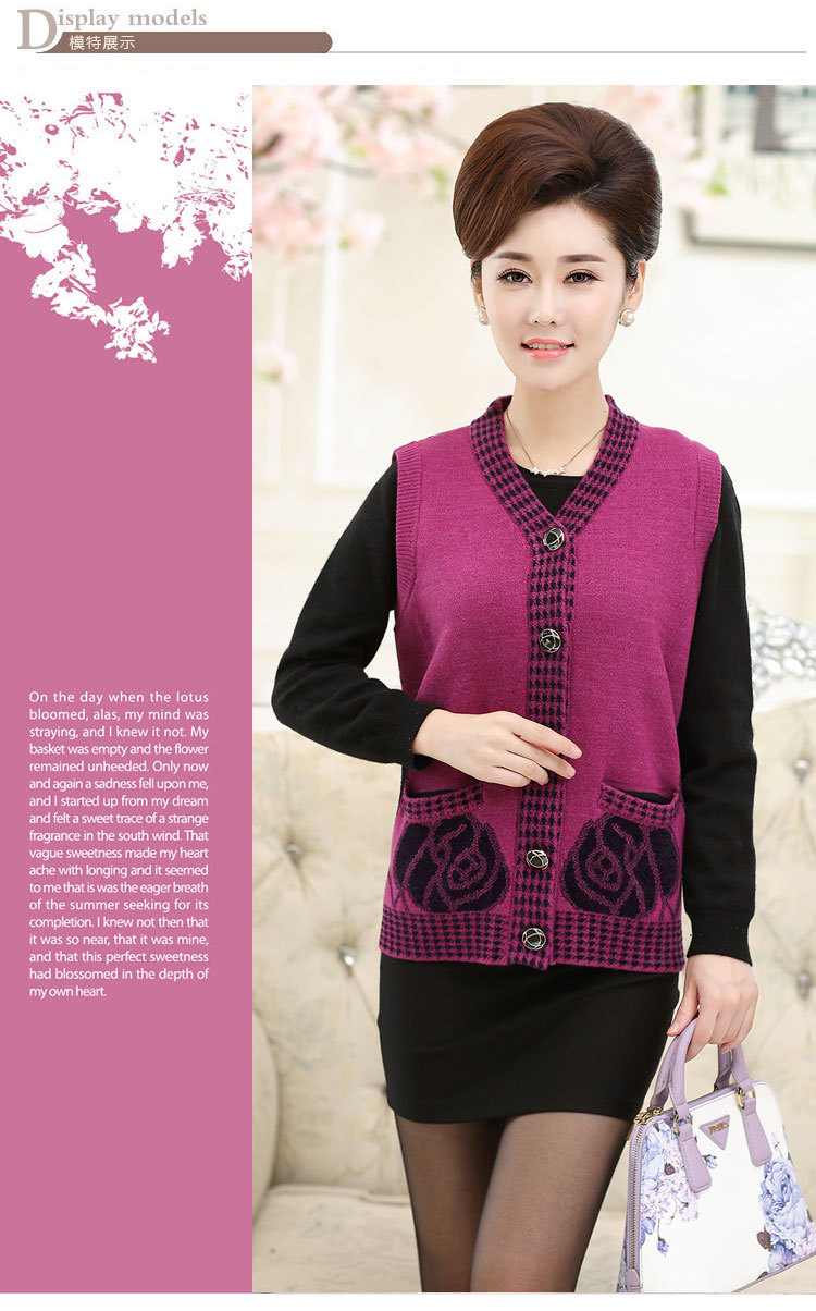 Gilet femme en Laine - Ref 3317338 Image 15