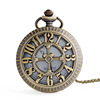 Small pocket watch for leisure, wheel suitable for men and women, universal accessory, quartz watches