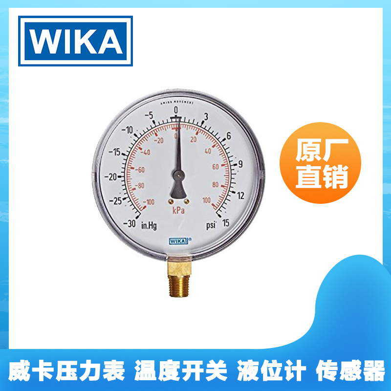 德国 WIKA 威卡  型号 732.18, 733.18 压力表 温度传感器