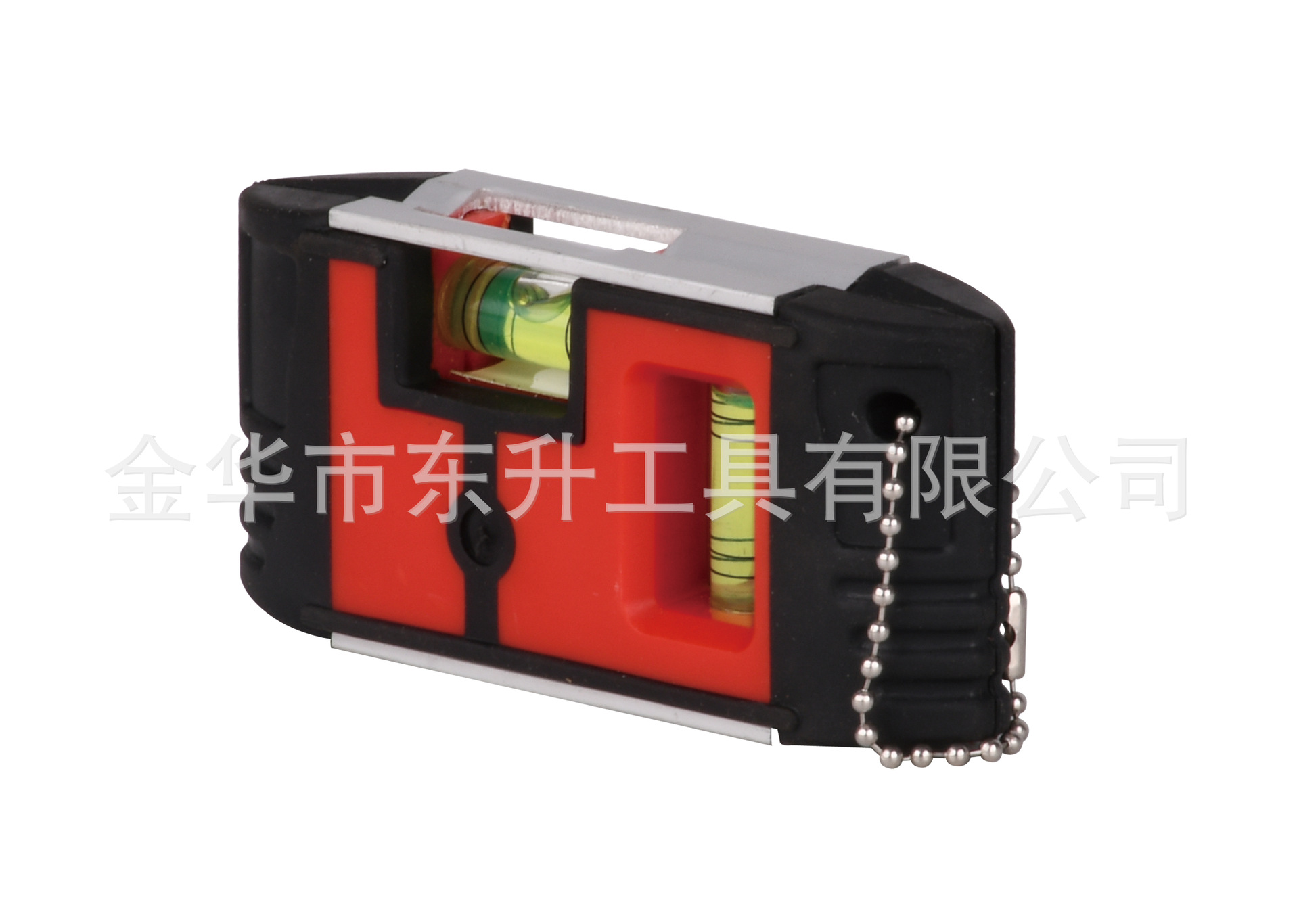 2泡迷你型水平尺。便携式水平尺，双色迷你TPR软胶尺。磁性水平尺