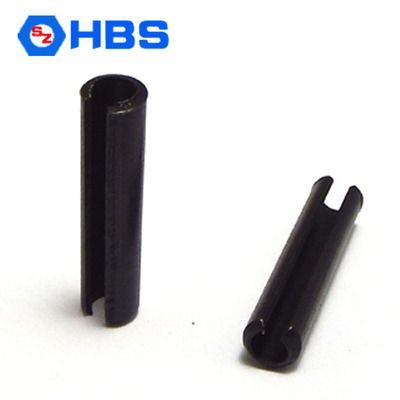 厂家直供 M4弹性圆柱开口销倒角GB879重型发黑空心销弹簧定位销钉|ms