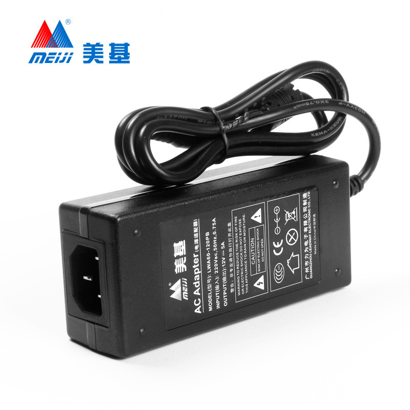 12V5A 電源アダプターは 3C 認証充電器に適合 プリンター 12V4A DC 電源 コンパクト|undefined