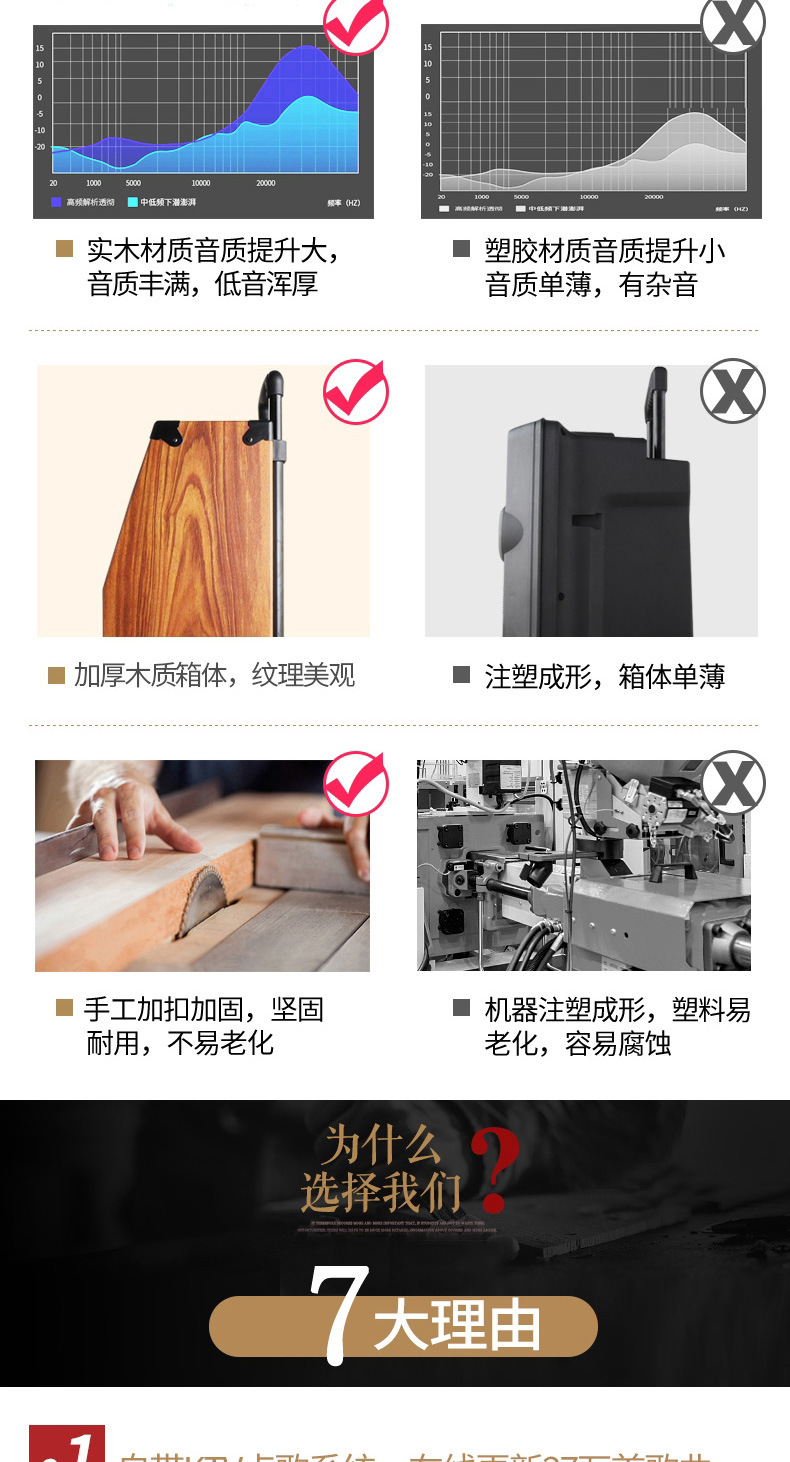 Shinco/ Xinke Square Dance speaker with display screen, square dance pull rod, video and audio system, outdoor home use detail image 6