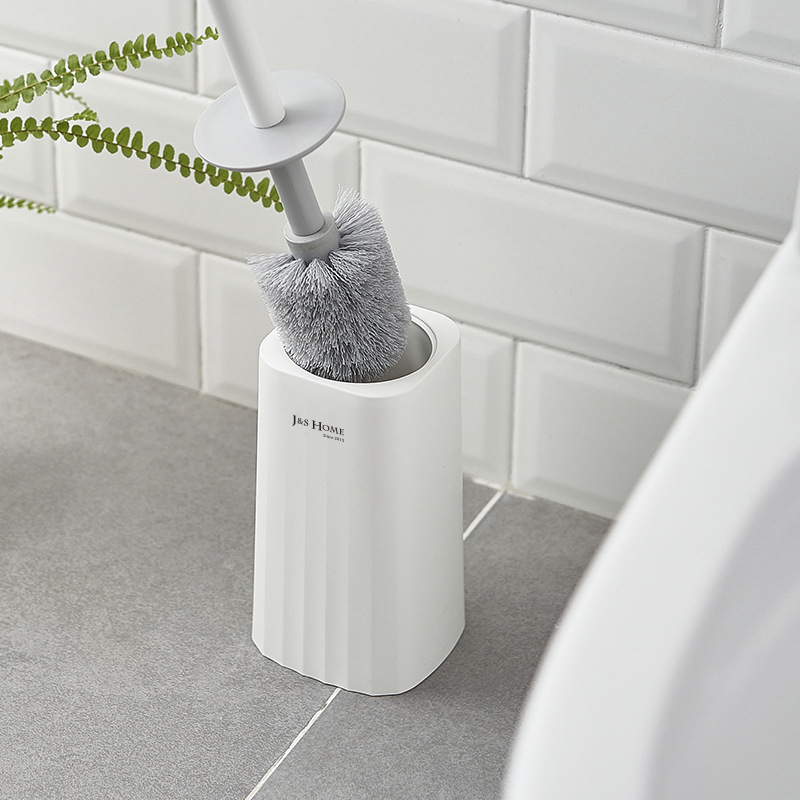 Estilo nórdico patrón de onda cepillo de limpieza cepillo de baño del hogar traje de mango largo creativo simple cepillo de baño