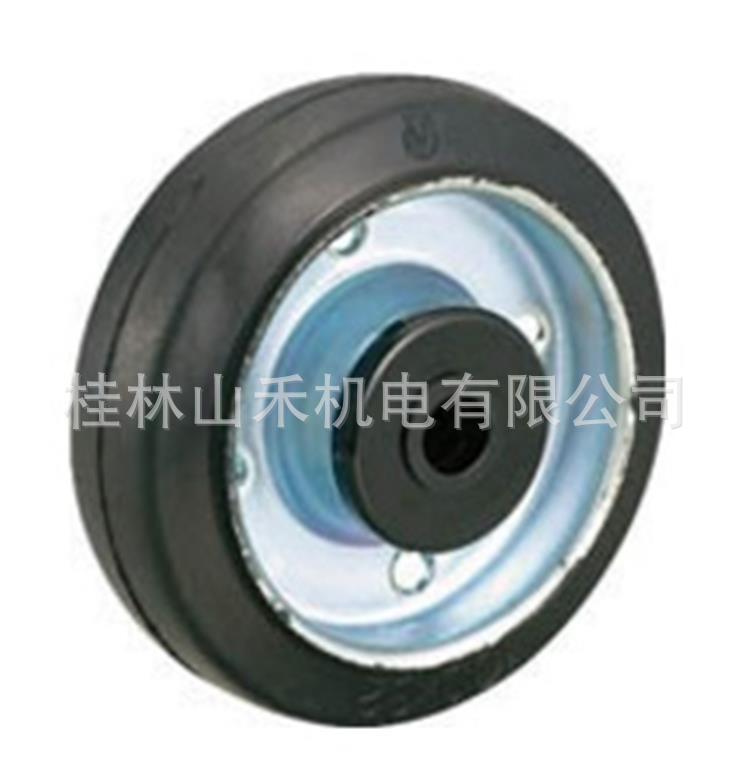 日本TRUSCO中山橡胶脚轮TYS系列更换车轮TYSW-100；TYSW-125