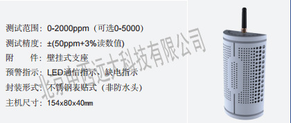 无线 CO2 传感器/无线二氧化碳传感器 型号:JTR22ZI库号：M23311