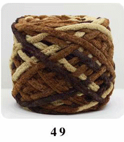 Tira de hielo hilo de una sola hebra de lana gruesa aguja de palo de tejer manta zapatillas hilo bufanda sombrero bufanda hilo de algodón fábrica al por mayor