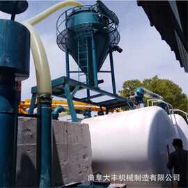 粉煤灰清库装车机真空吸粮机码头遥控机械臂卸灰气力输送机 图片