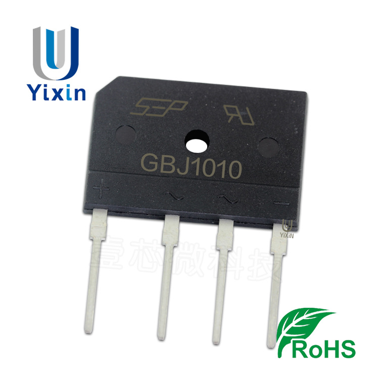 厂家直营 GBJ1010 桥堆KBJ1010 KBJ15M 15A 1000V GBJ封装 可切脚