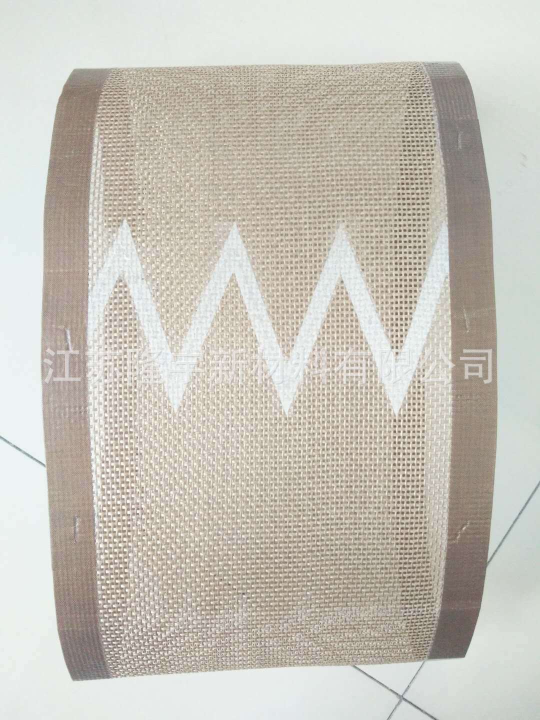 熔喷布接收网带隧道炉铁氟龙网格输送带 高温特氟龙传送带