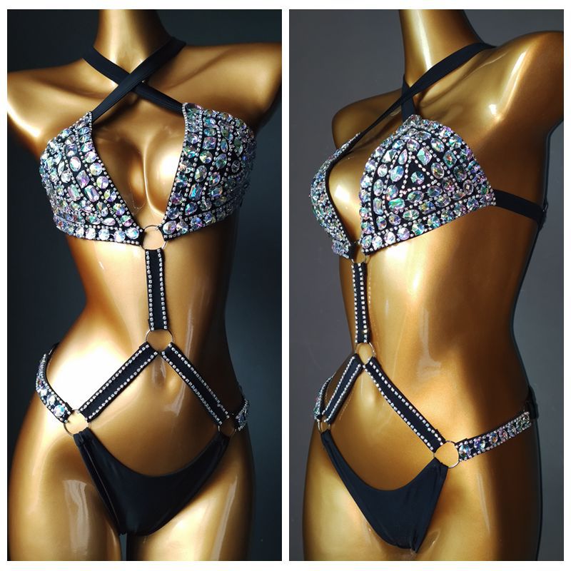 Diamond Chain Bikini Swimsuit