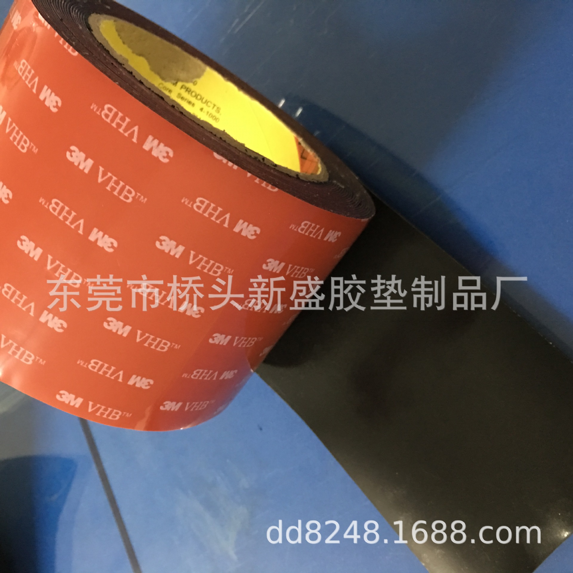 供应3M5925双面胶带 红膜亚克力双面胶贴 亚克力双面胶条耐磨