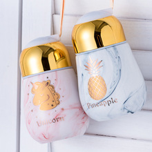 创意卡通提绳带盖陶瓷杯牛奶咖啡杯镜面杯灯泡杯马克杯可制LOGO