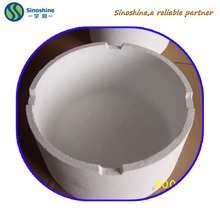 宇邦供应用于粉体烧结的尺寸精度高的熔融石英陶瓷坩埚