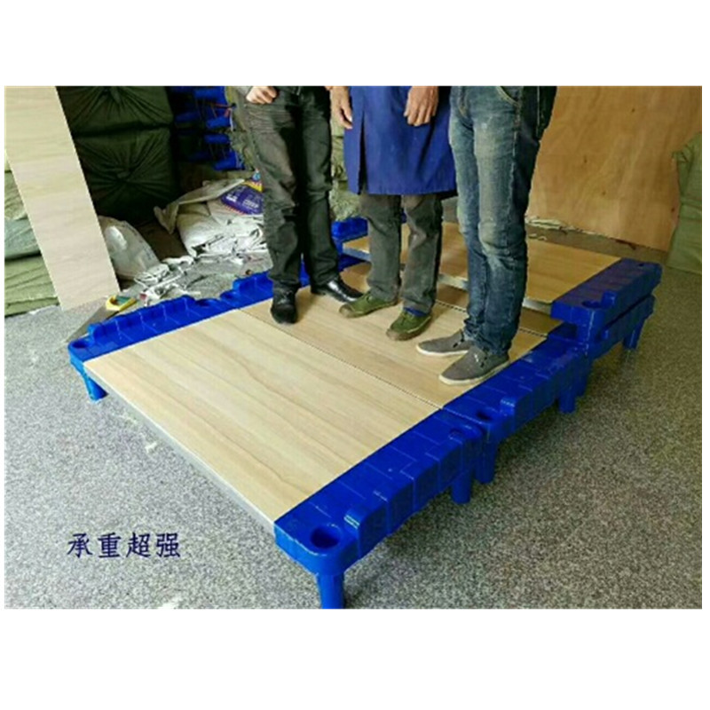 Factory Direct Selling Bed Kindergarten special bed children's elementary school students nap bed children's plastic single bed