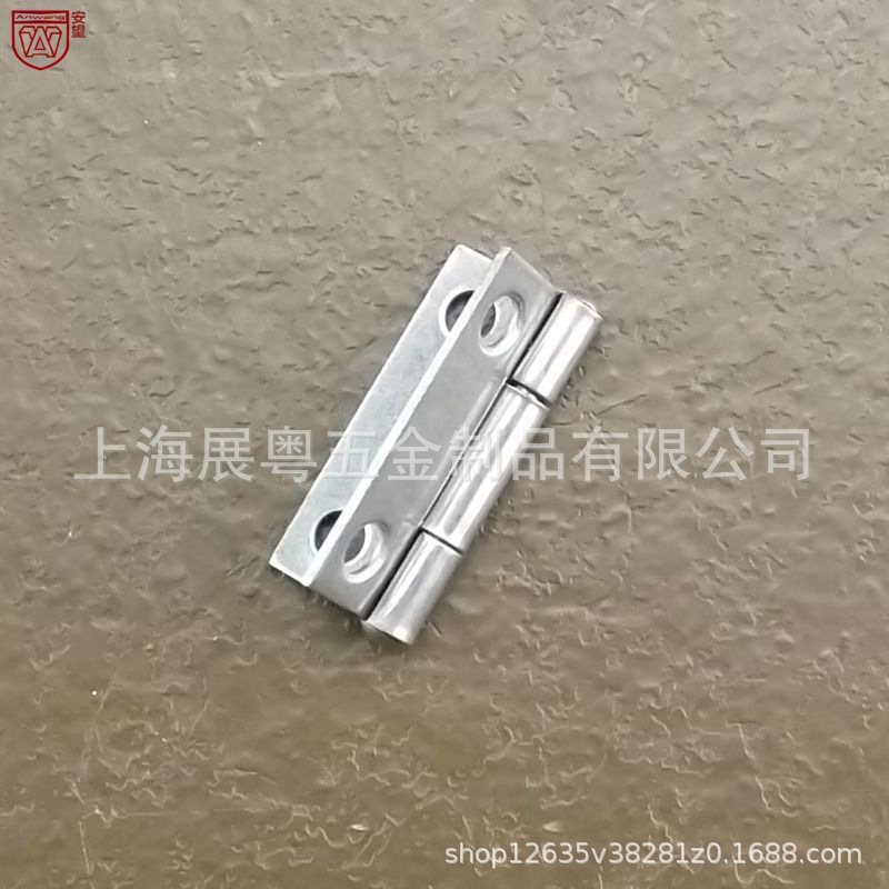 Anwang 1 pulgada bisagra de acero inoxidable 304 pequeña bisagra de acero inoxidable plegable mini pequeña hoja de acero inoxidable pequeña bisagra