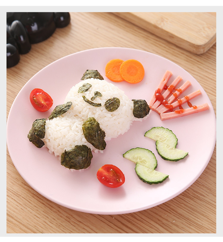 Fun shaped rice balls