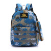 School bag for early age, camouflage backpack for boys