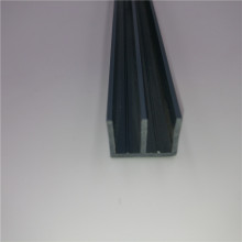厂家生产销售 PVC 山字槽 玻璃滑轨塑料槽  可开模具订做