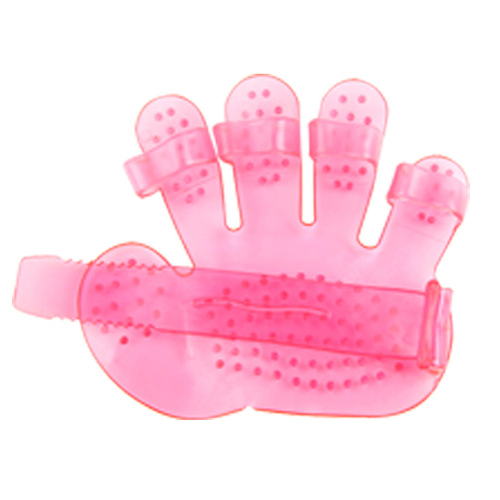 Wholesale five-finger bath brush, massage palm cat dog bath brush beauty pet cleaning supplies