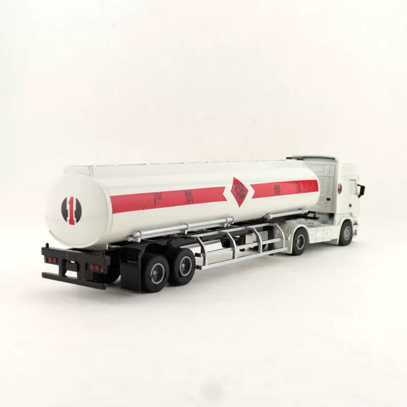 Металлическая игрушка-топливный танк Hua Yi – танкер, Die-Cast тяжелый транспорт, подарочная коробка, масштаб 1:50