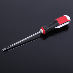 Bestselling Three-Color Handle Slip-Resistant Single-Ended Screwdriver High-Strength Strong Magnetic Screw Bit Industrial-Grade Single-Use Screwdriver