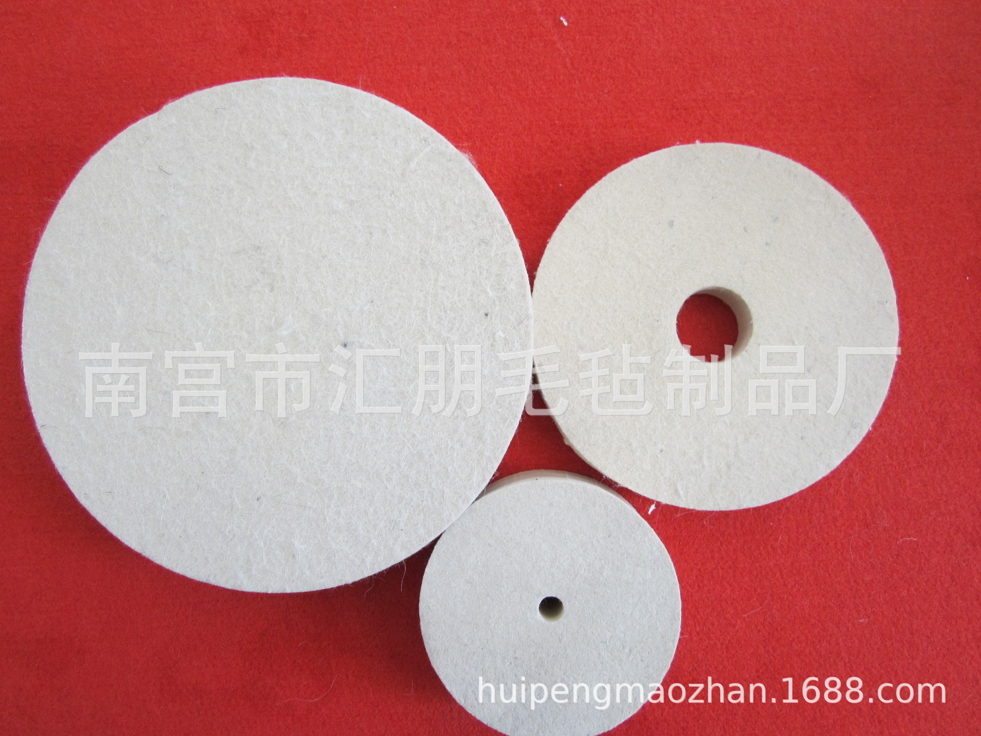 羊毛毡轮 纯羊毛轮  细白羊毛毡轮 卷状羊毛轮 不锈钢毛毡抛光轮