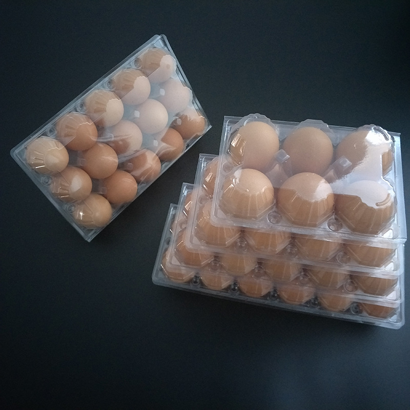 供应【10枚装大号】鸡蛋吸塑包装盒 鸡蛋透明包装盒 厂家生产托盘