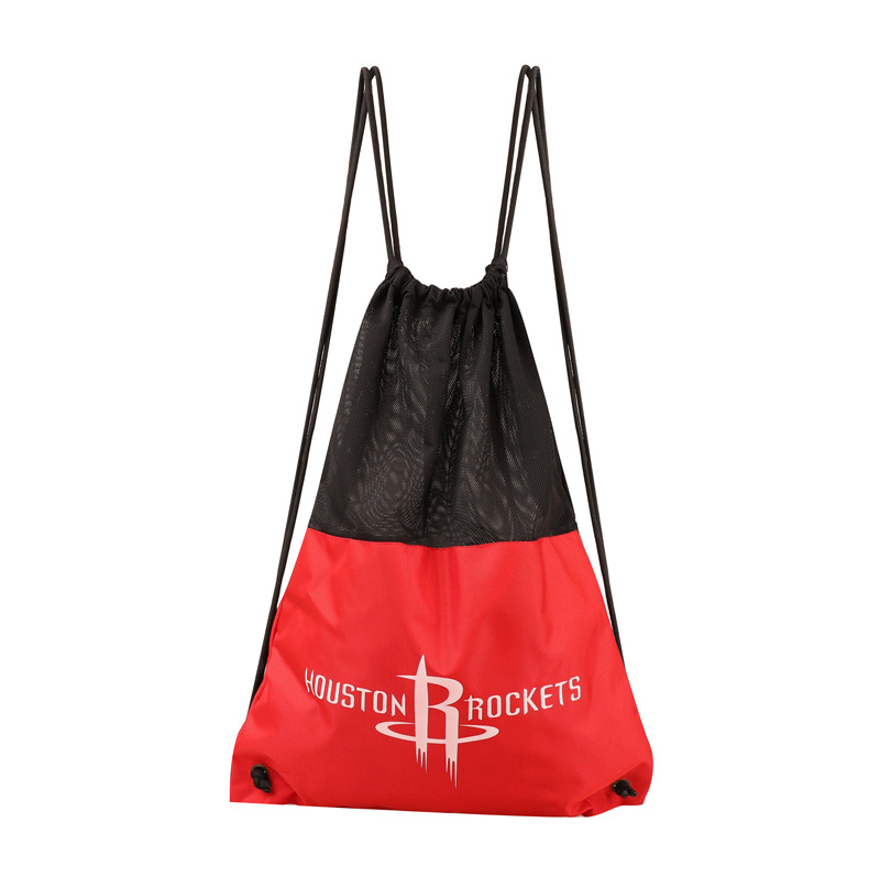 定制抽绳束口袋加印logo篮球训练收纳双肩包篮球包运动束口双肩包