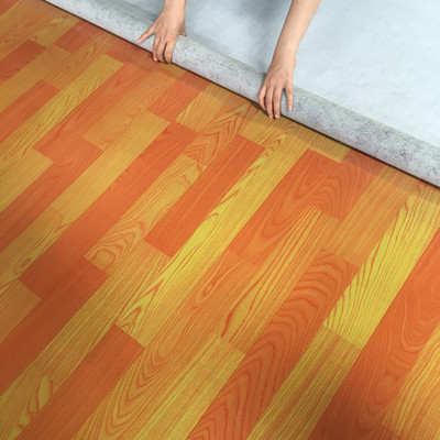 货源pvc地板革家用木纹塑胶地板加厚地胶 幼儿园地板胶办公室地贴批发批发