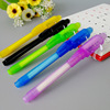 Ultraviolet banknote test lamp Writing invisible stealth pen UV lamps to see the plastic big head spy pen