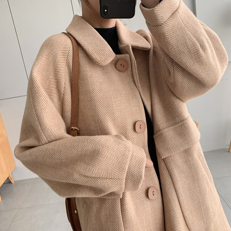 Manteau de laine femme XIAO XIANG - Ref 3417216 Image 1