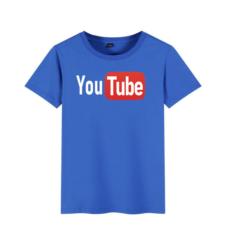 T-shirt col rond en coton femmes Youtube - Ref 3423536 Image 6