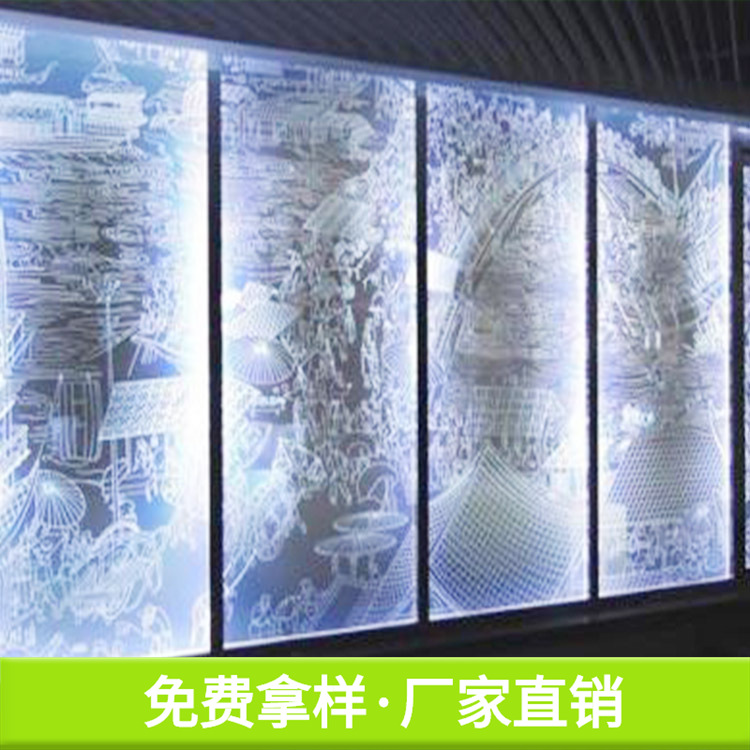 内雕玻璃 艺术玻璃 发光玻璃 广州耐智 玻璃