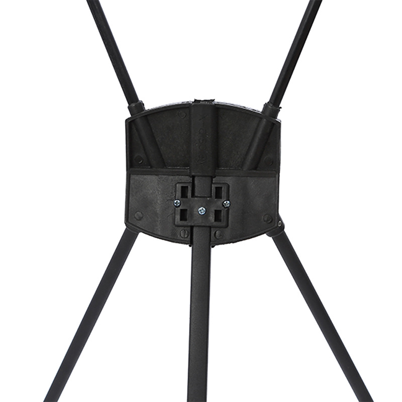 HPAI frosted black windproof iron X stand restaurant store ground promotion advertising landing poster X stand 