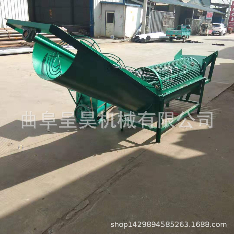 洗薯上料机批发销售 萝卜土豆清洗去泥机 连续进料清洗批发销售