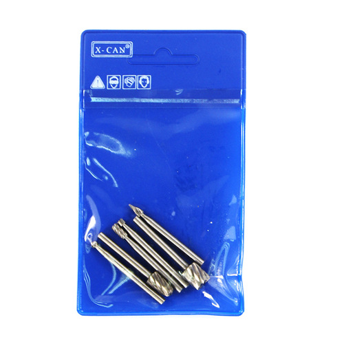 6pcs high speed steel rotary file, grinding head, carving cutter, milling cutter, woodworking special-shaped rotary file, small tooth file wholesale