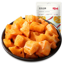 百草味 香辣卤藕片 180g 零食特产莲藕小吃即食美食脆藕片